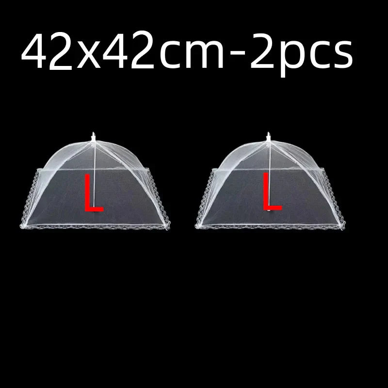 Collapsible Mesh Food Cover – Pop-Up Fly Net for BBQ & Outdoors