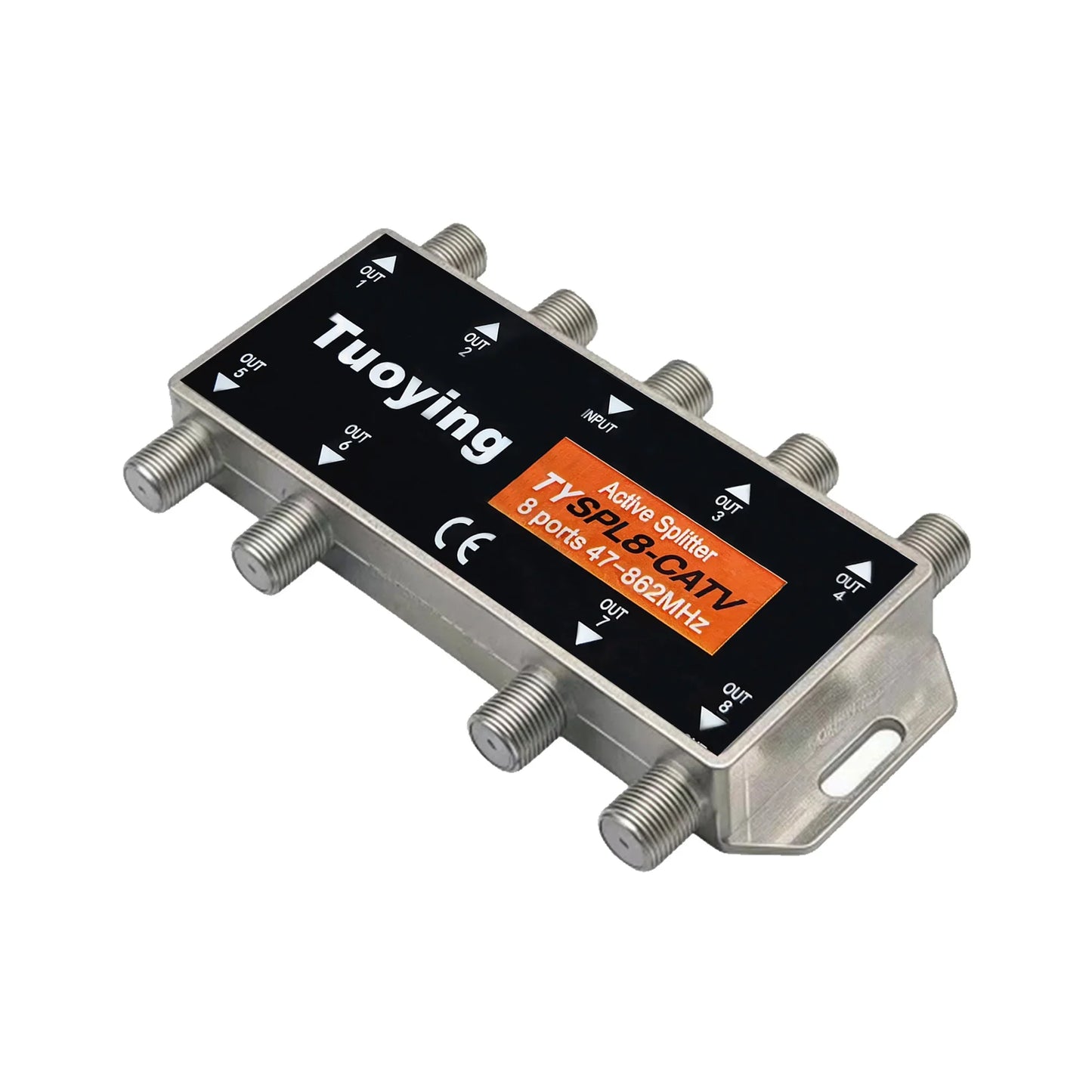 Tuoying 8-Way Satellite & Cable TV Signal Splitter – 8 Port SAT