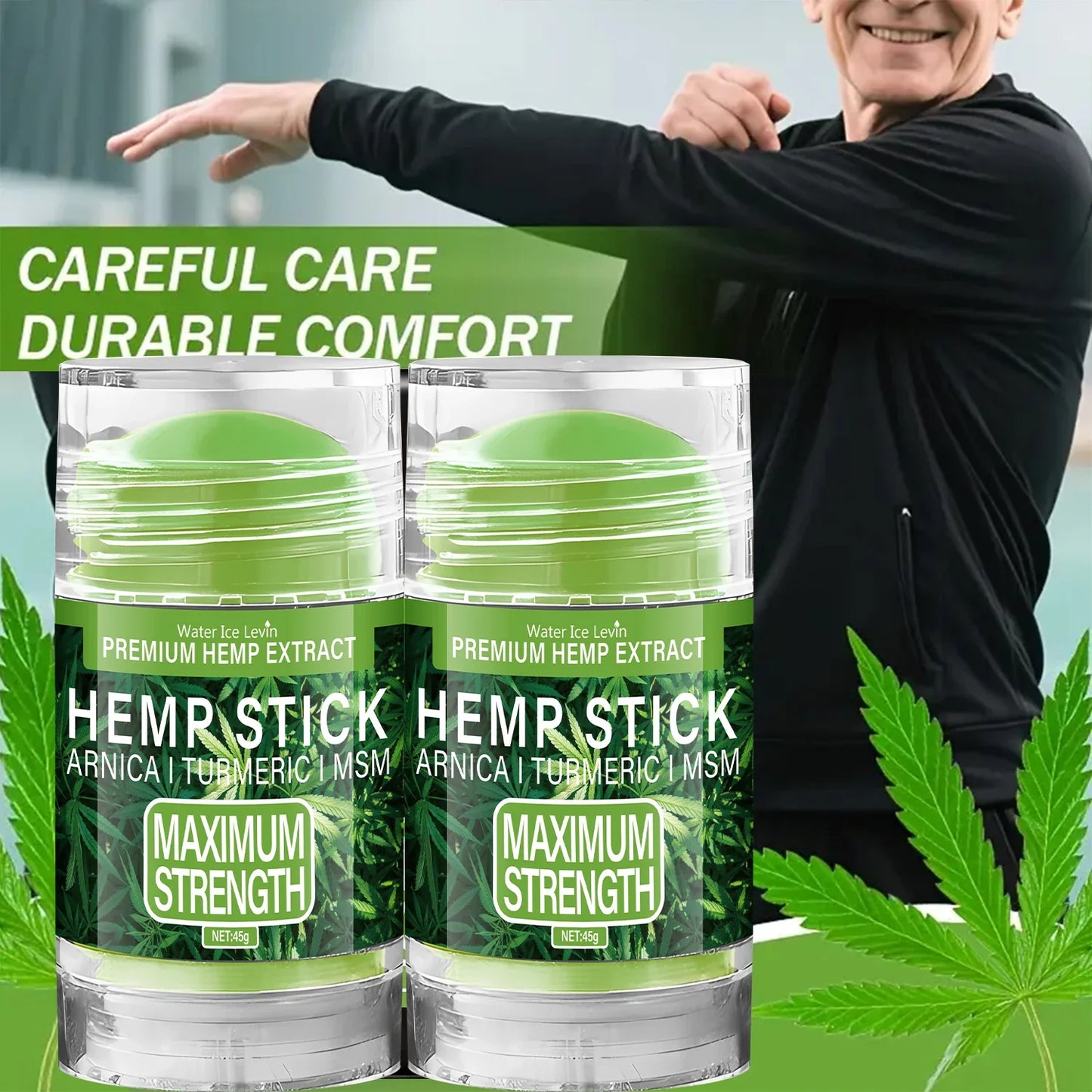 Hemp Stick with Arnica & Turmeric – Max Strength Moisturizer