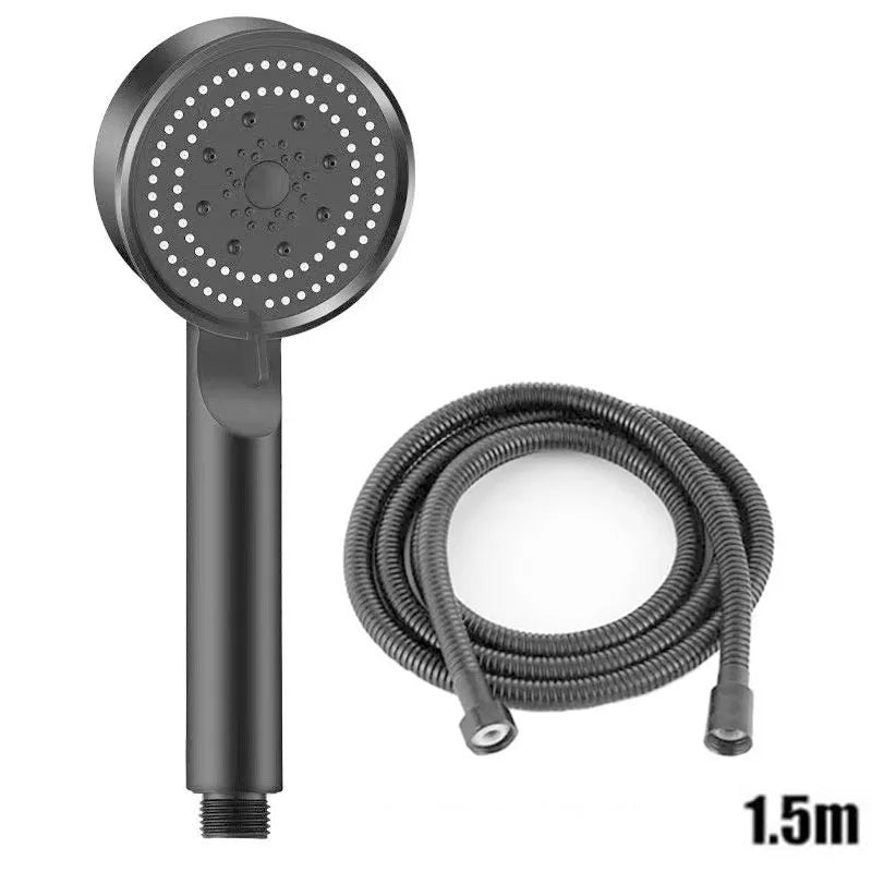 5-Mode Handheld Shower Head | Universal Fit, ABS & Silicone