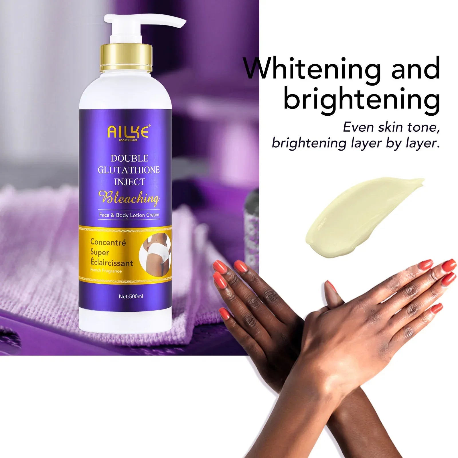 AILKE Double Glutathione Whitening Range – 5-in-1 Set Peaceful Pleasures Health and Wellness