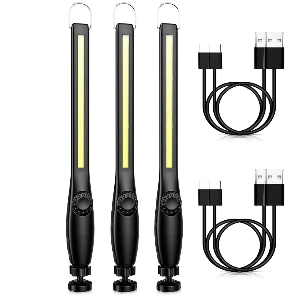 COB LED Magnetic Work Light – USB Rechargeable, 700 Lumens