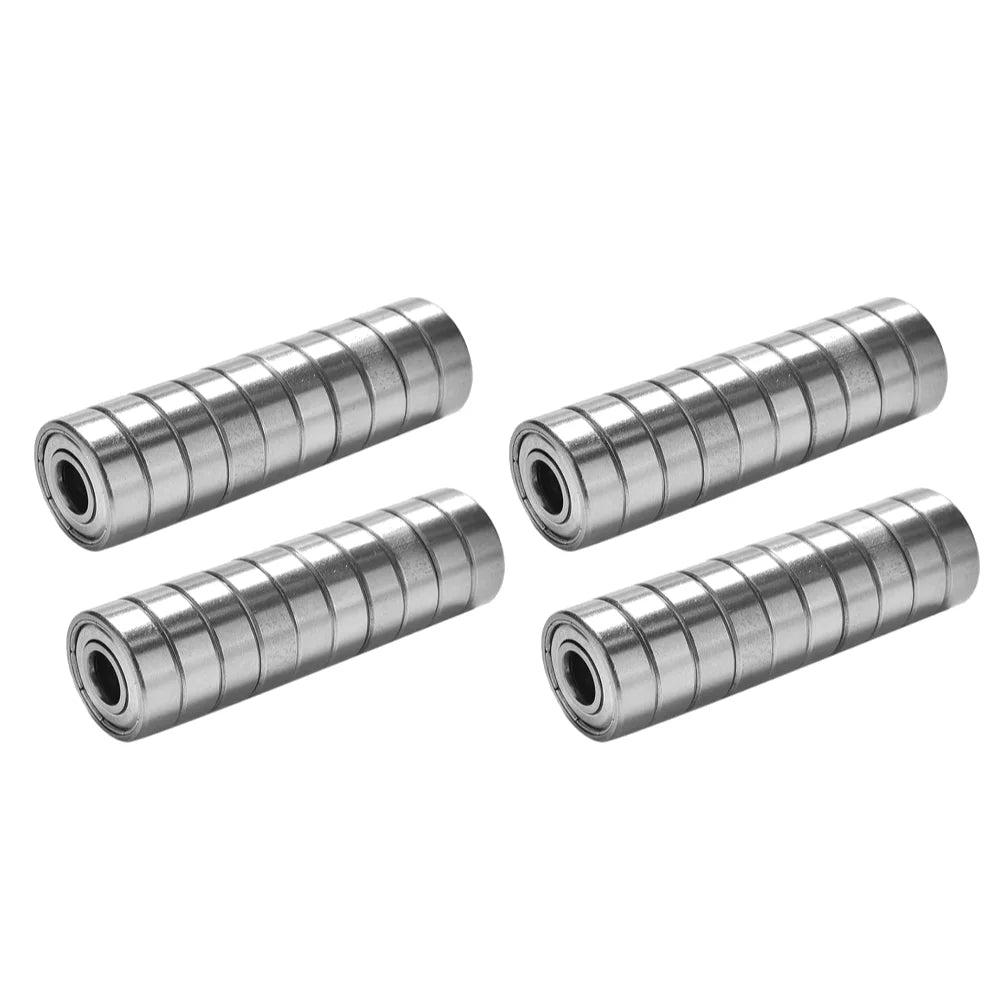 20-100pcs Ball Bearings 608ZZ ABEC-7 Deep Groove Miniature Bearings For Skateboard Scooter High Carbon Steel Single Row Bearings Peaceful Pleasures Health and Wellness 40PCS