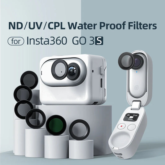 For Insta360 GO 3S Waterproof Filter for 360 GO3S Protective Lens Sports Camera Accessories Peaceful Pleasures Health and Wellness