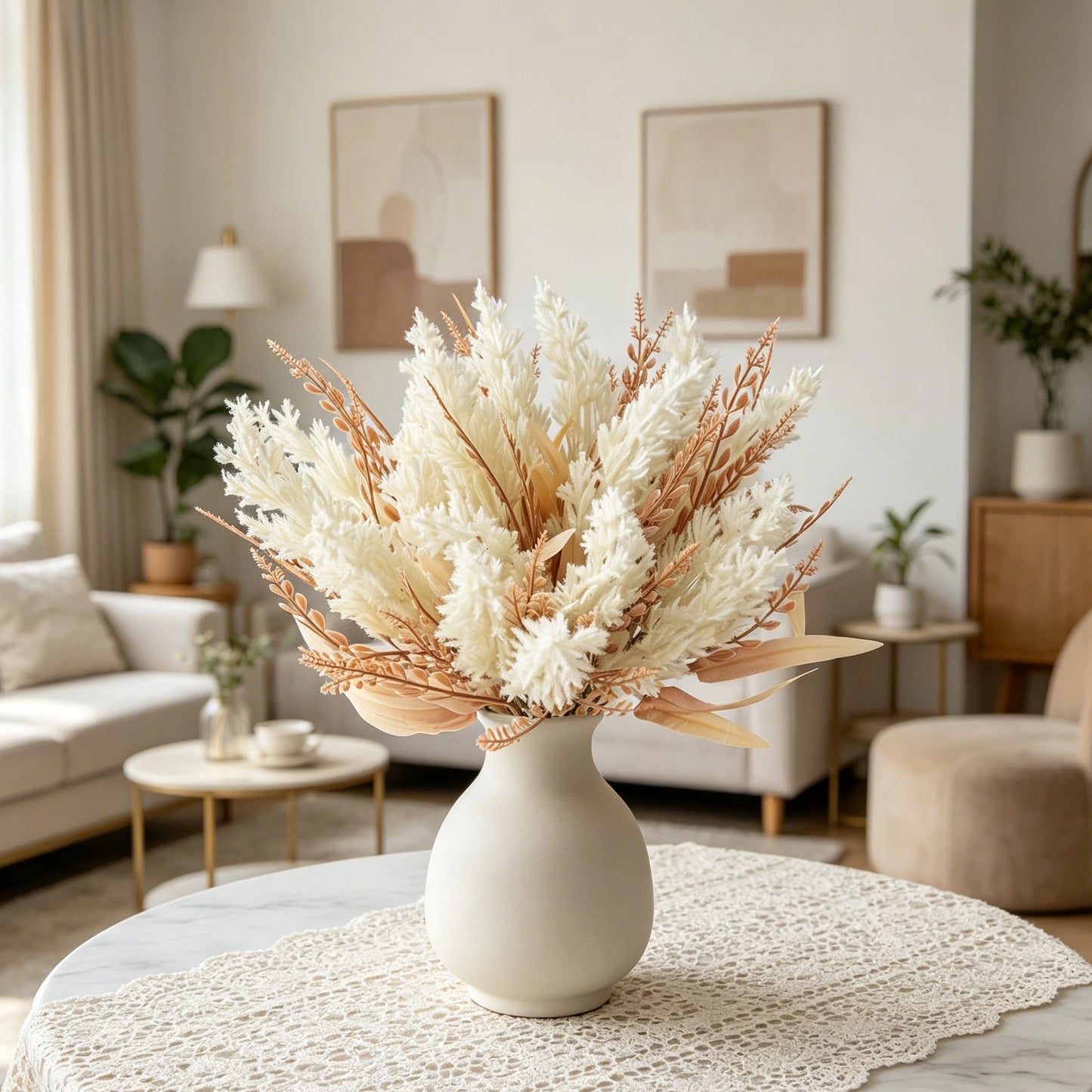 Artificial Silk Reed Stems – Wedding & Home Garden Decor