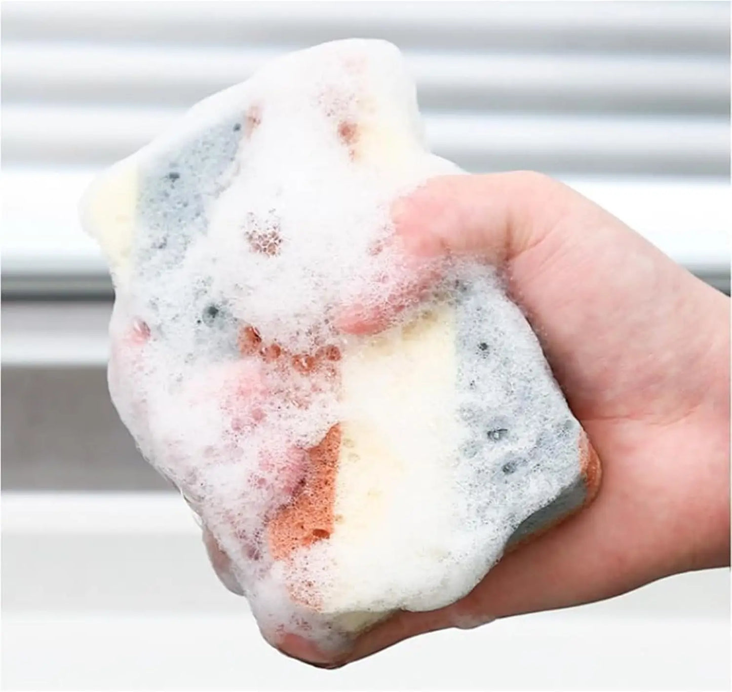 Dual-Sided Cellulose Dish Sponges | Colorful Kitchen Scourers