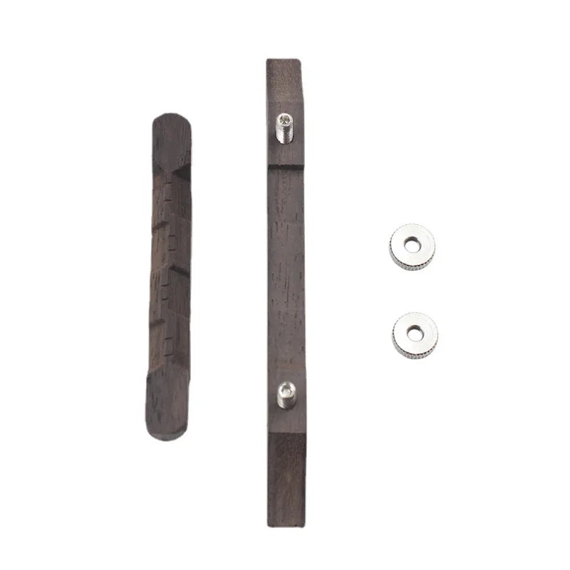 Durable Mandolin Bridge Height Adjustable Rosewood Universal