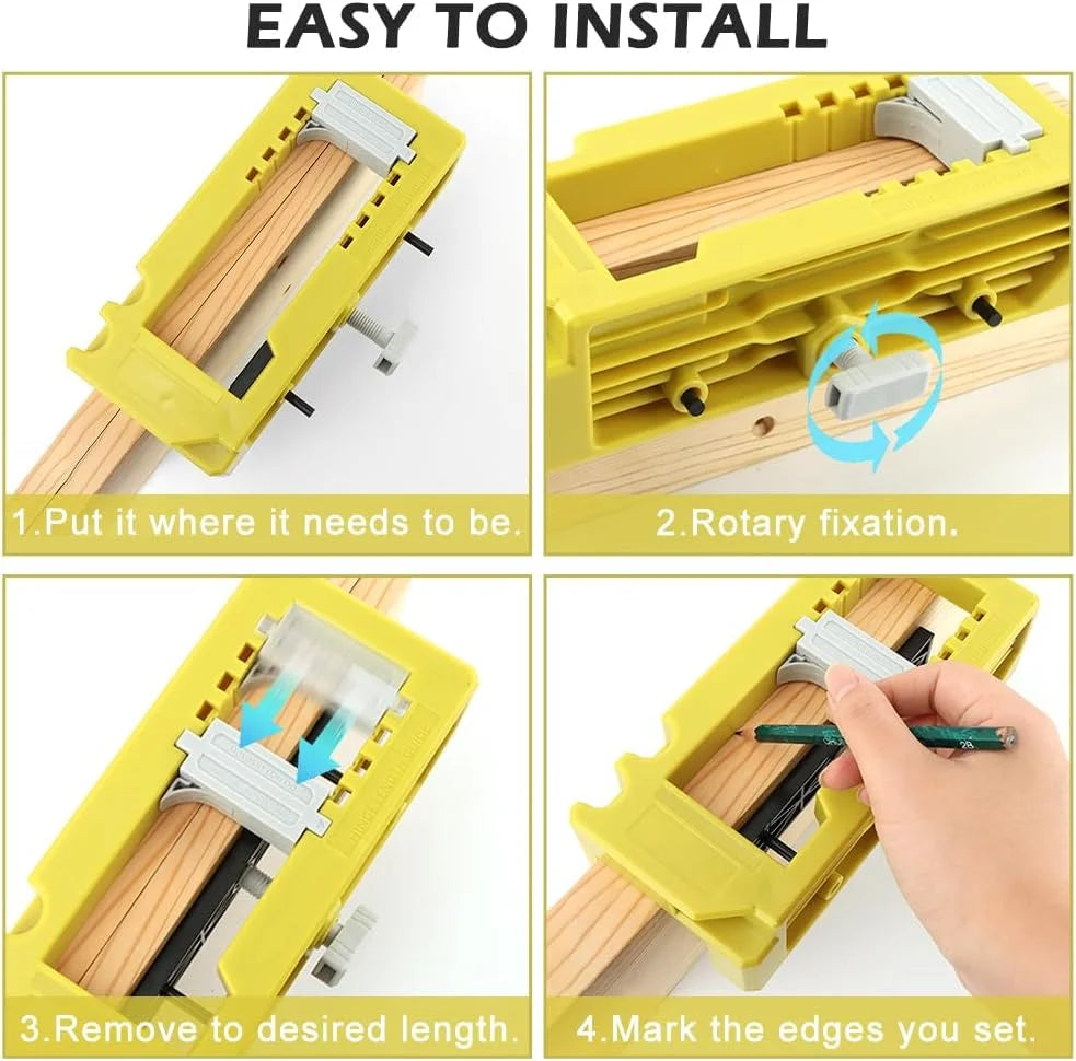 Door Hinge Jig Mortiser Installation Adjustment Tool Router Template