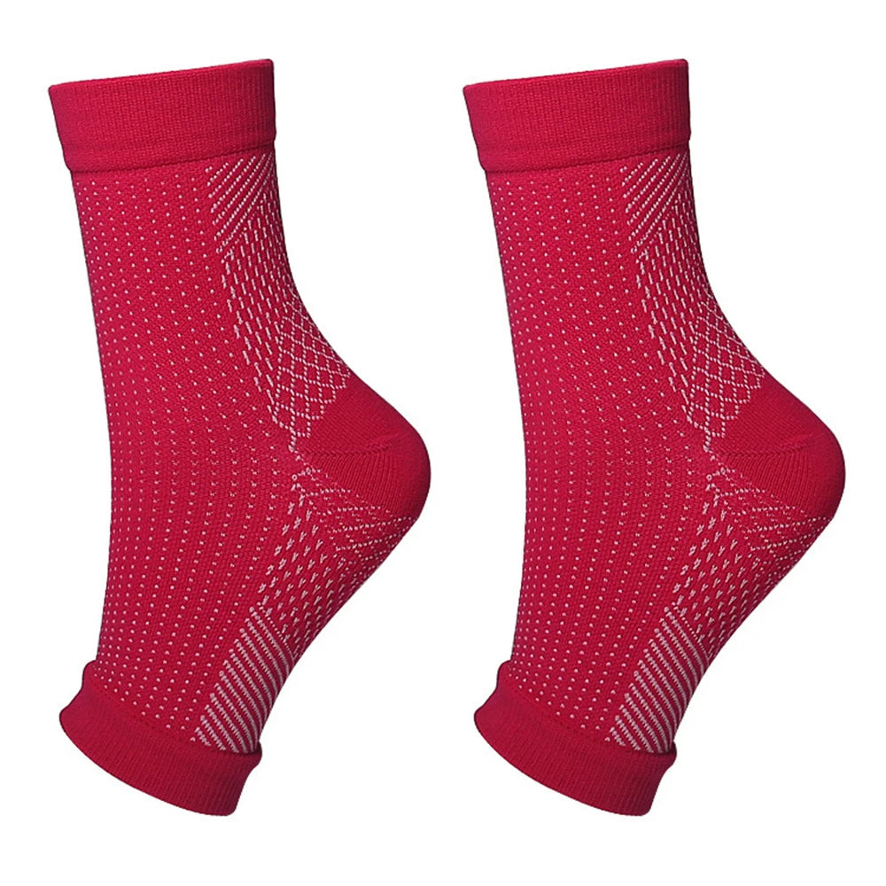 1pair Plantar Fasciitis Compression Socks,Arch Support Foot Pain Relief Ankle Brace Splint,Provide Increase Blood Circulation Peaceful Pleasures Health and Wellness 1Pair-6 L/XL
