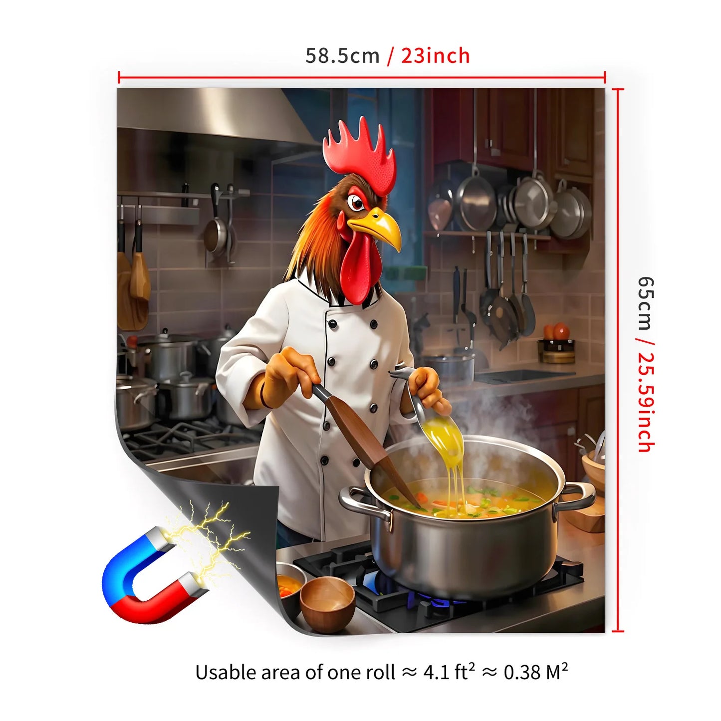 Magnetic sticker for household dishwasher kitchen and refrigerator magnet board Peaceful Pleasures Health and Wellness MDS28