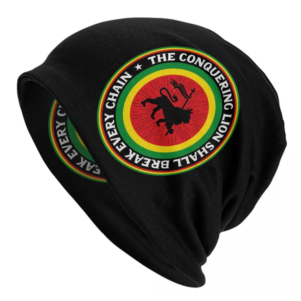 Jamaica Flag Knit Beanie Hat | Unisex Jamaican Pride Skull Cap