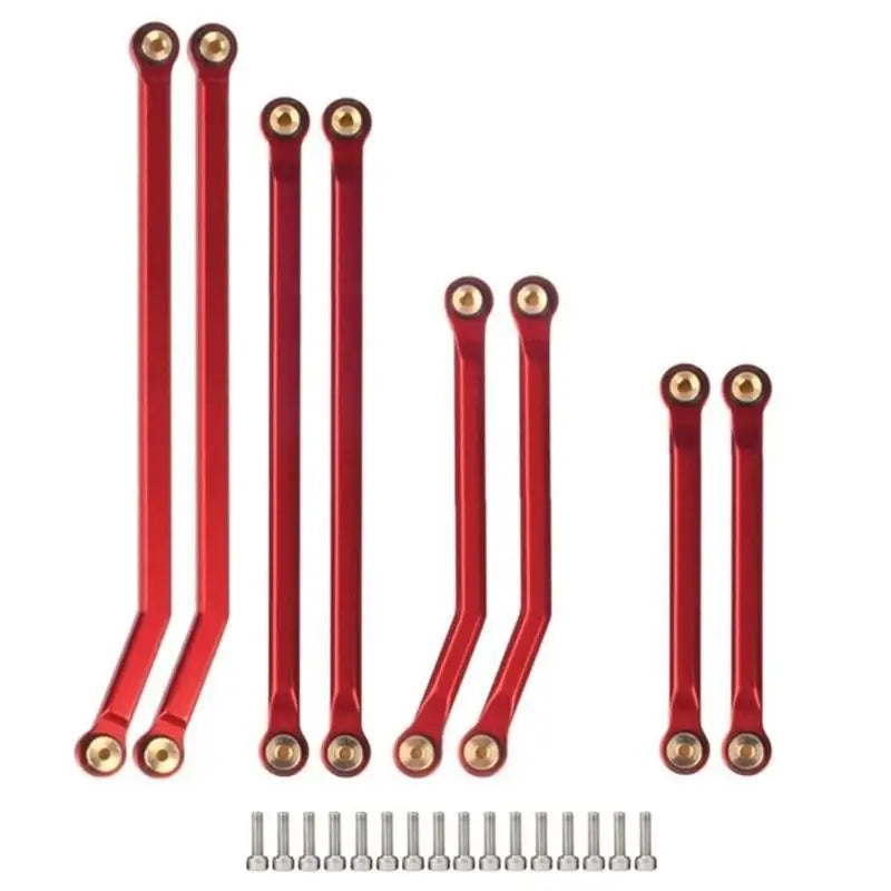1/24 SCX24 Metal Chassis Linkage Set | RC Crawler Upgrade Kit