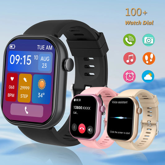 LOMAXFR Smartwatch – Wireless Calling, Multi-Sport, iOS & Android Smartwatch Peaceful Pleasures Health and Wellness