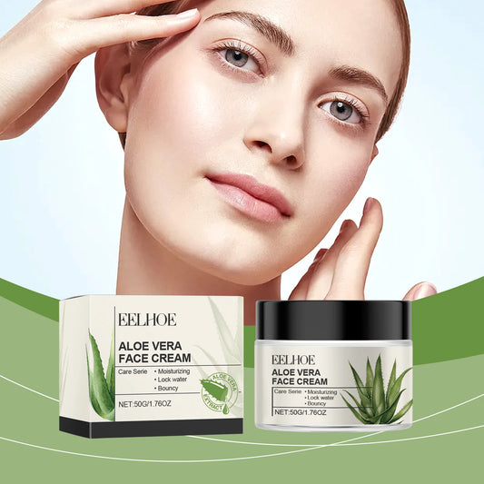 Aloe Vera Daily Face Cream – Anti-Aging Oil-Free Moisturizer