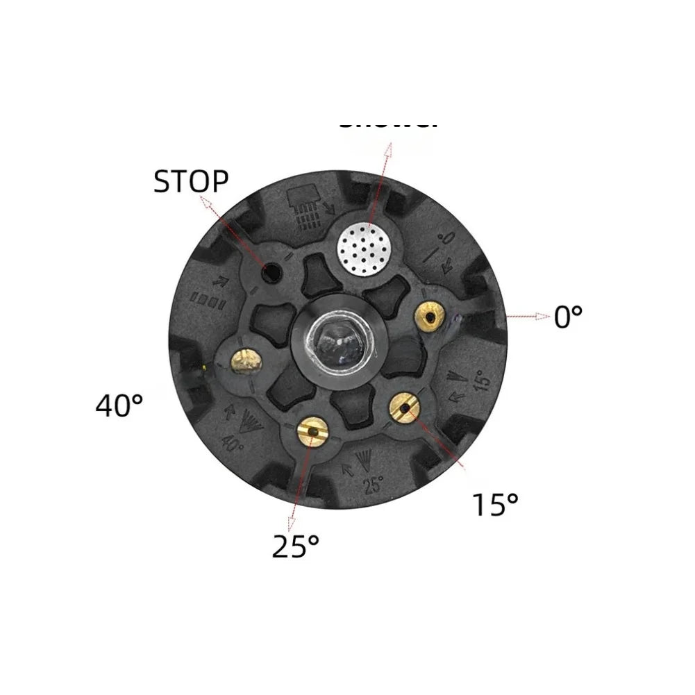 6-in-1 High-Pressure Car Wash Nozzle | 360° Rotation Rod