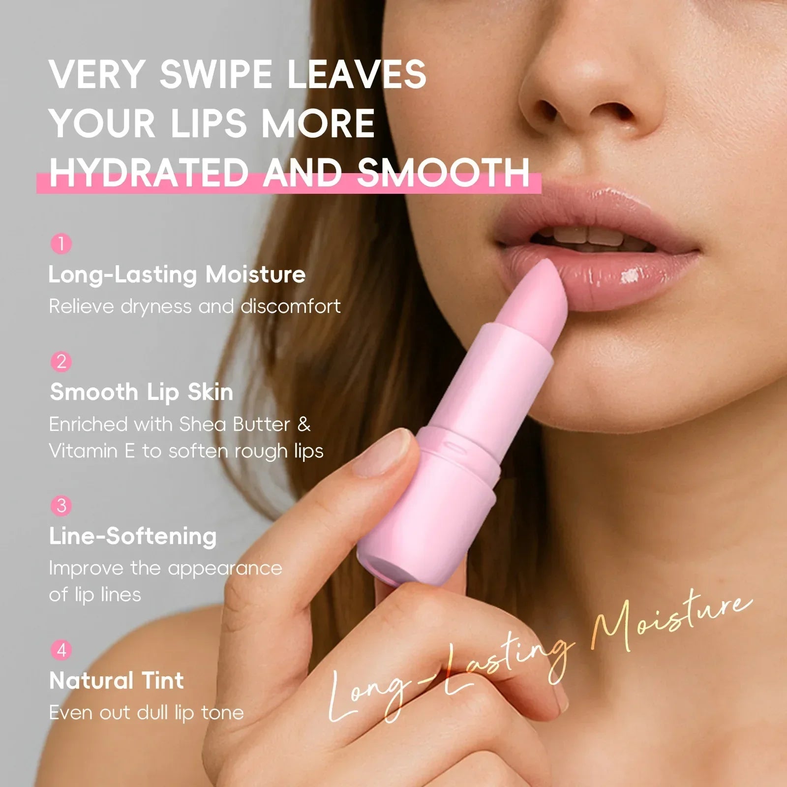 LAIKOU Sakura Lip Balm – Hydrating & Nourishing 3.5g Peaceful Pleasures Health and Wellness