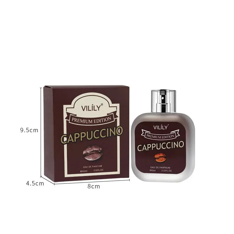 Vilily Fruity Woody Perfume 60ml Long Lasting Sweet Floral Scent Eau De Parfum Fragrance Elegant Women Daily Dating Body Spray Peaceful Pleasures Health and Wellness Style A Coffee