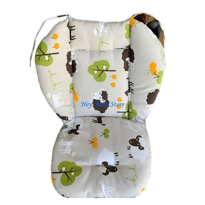 Infant Stroller Seat Cushion Liner – Soft Baby Mat & Pad