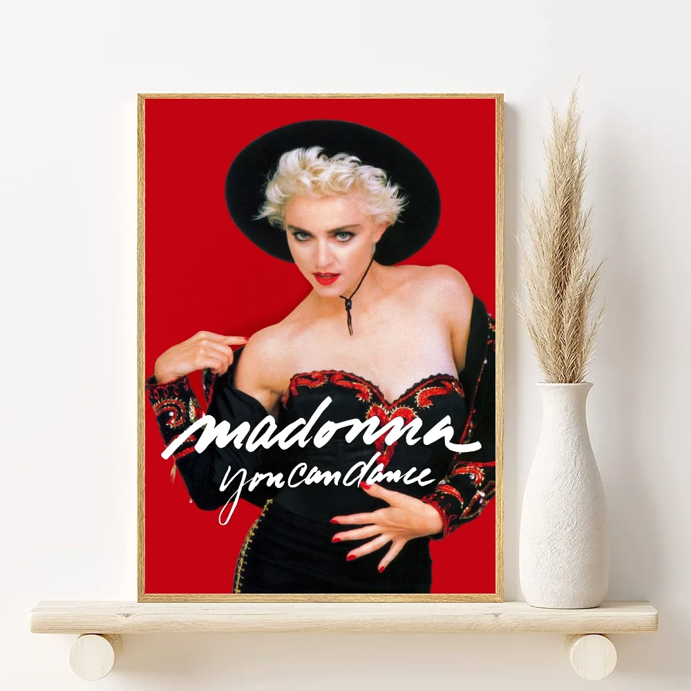 Madonna Bad Girl Retro Print Poster HD art sticky wall waterproof home living room bedroom bar aesthetic decoration Peaceful Pleasures Health and Wellness