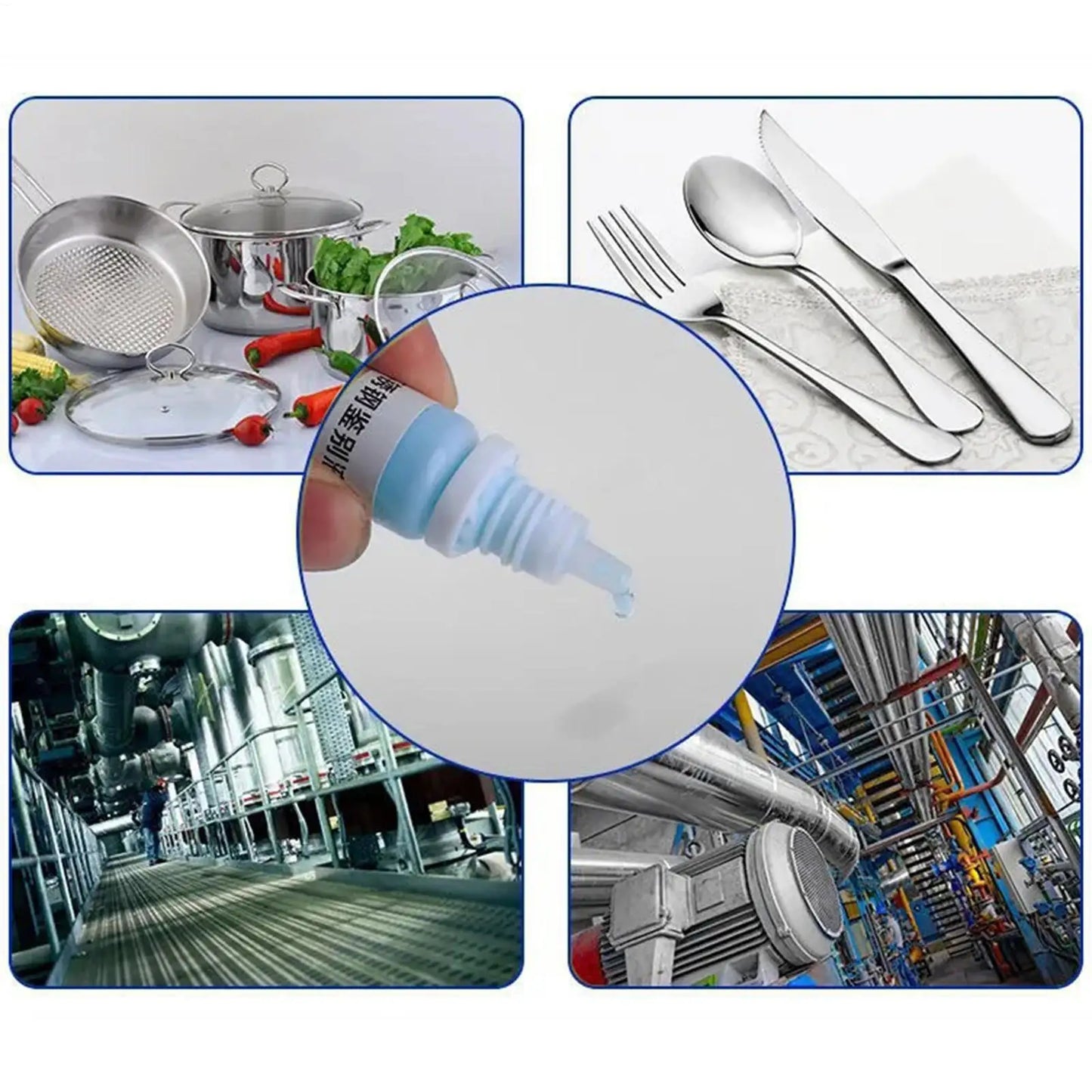 Stainless Steel Testing Solution 12ml | Grade 201 304 316