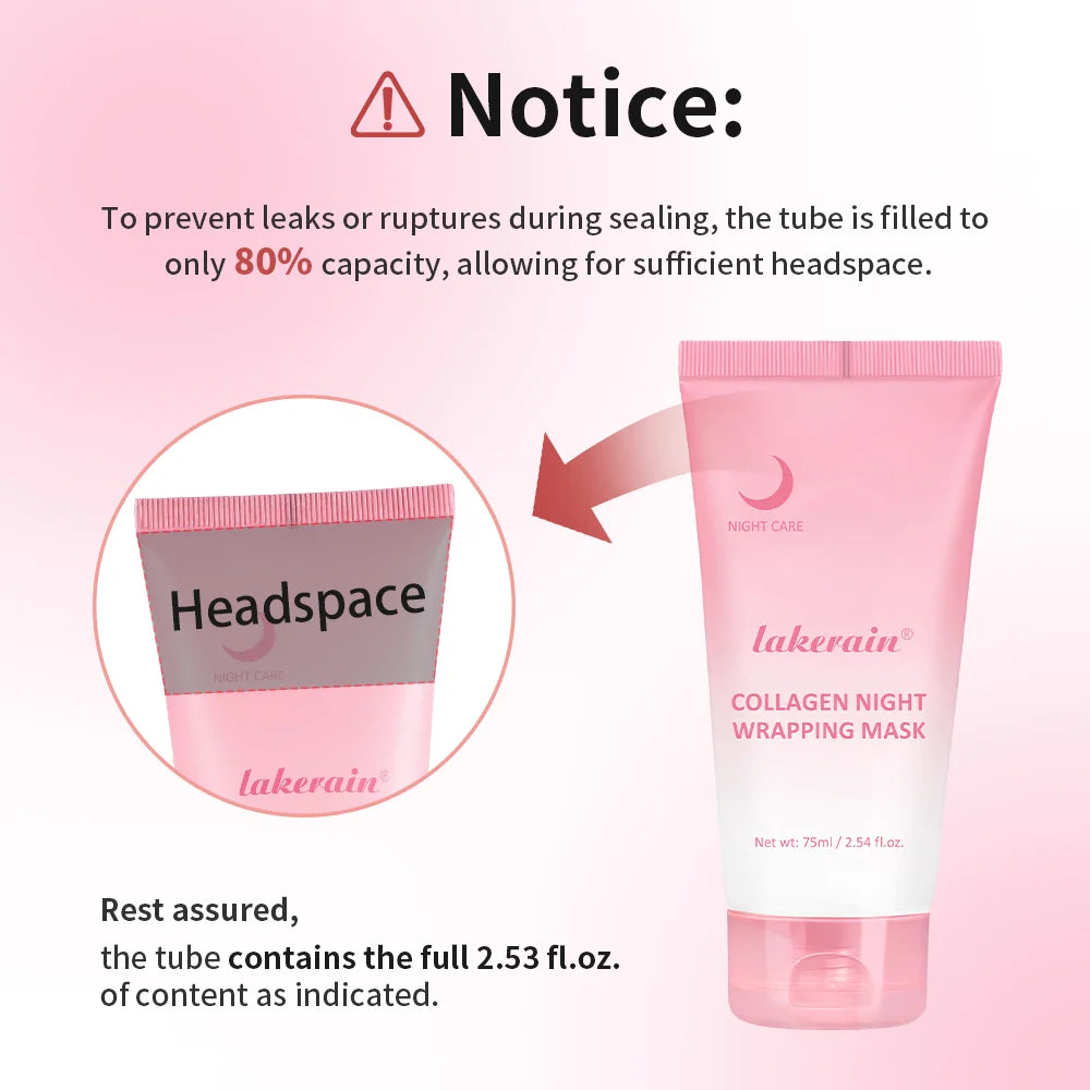 Collagen Night Mask & Jelly Cream Skincare Set – Deep Hydration