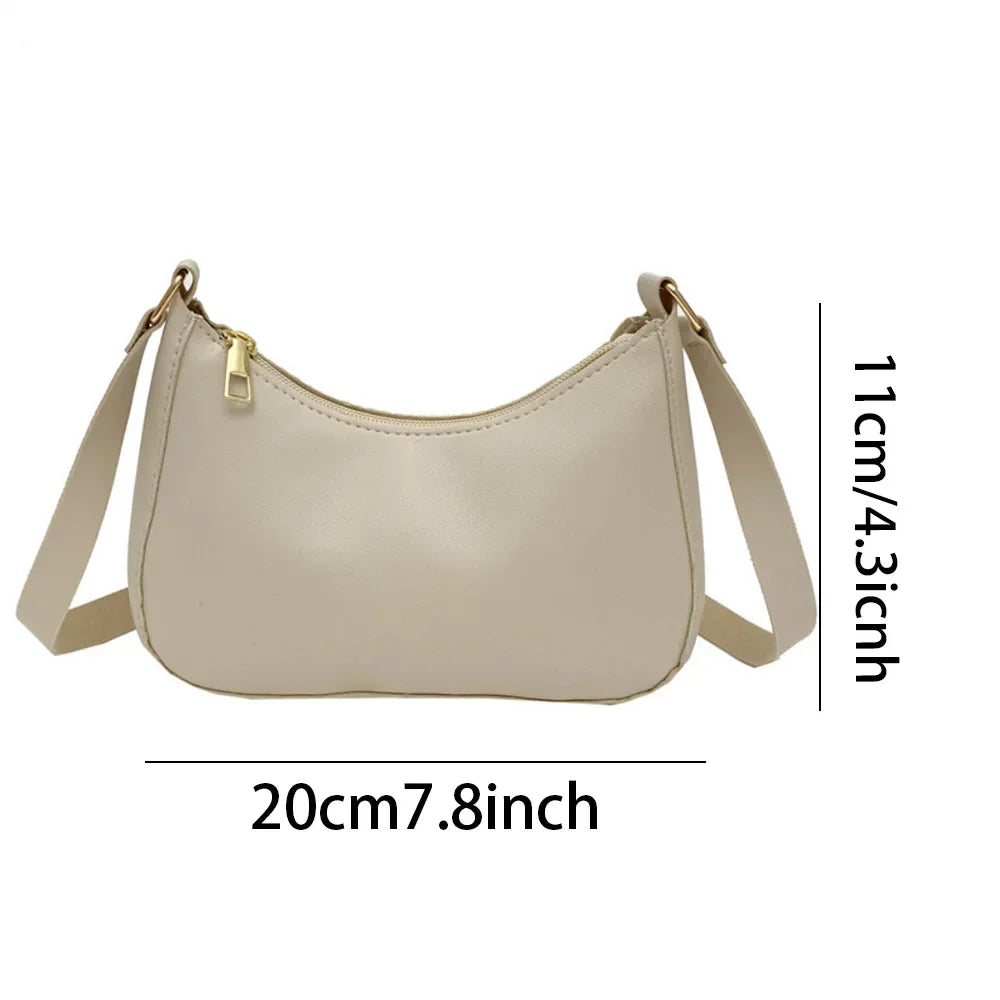 Women's Retro PU Leather Shoulder Bag | Minaudiere Crossbody
