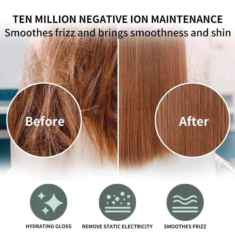 Hair Dryer One Step Electric Hot Air Brush Travel Hairdryer Hairbrush Professional Hair Straightening Hairbrush Styling Tool Peaceful Pleasures Health and Wellness