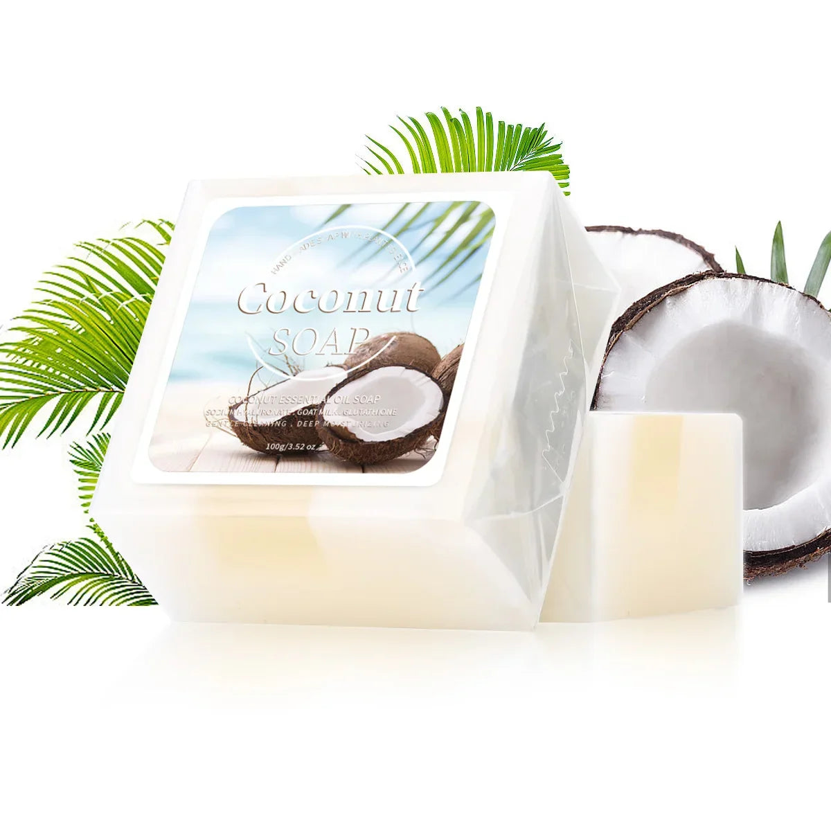 Coconut Milk & Goat Milk Handmade Soap 100g | Plant Extract