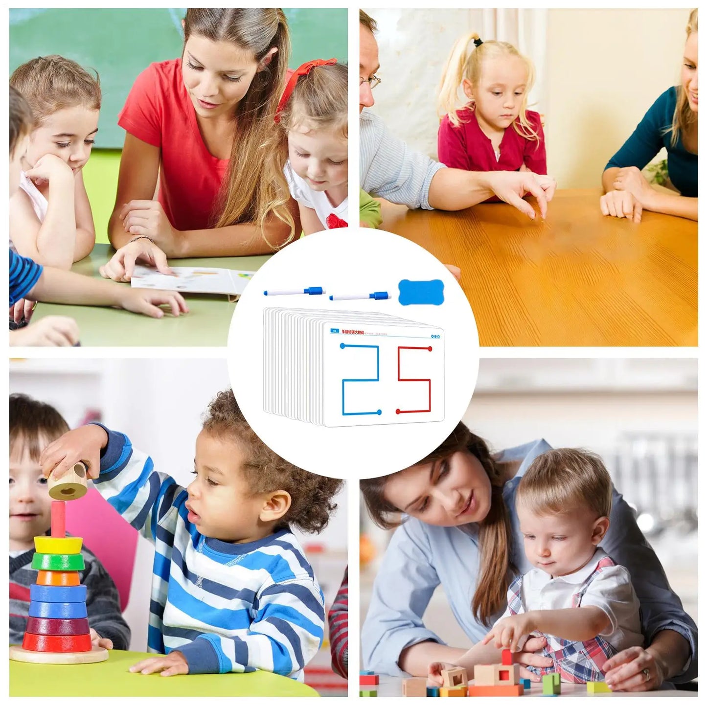 Brain Training Cards for Kids – 40-Level Cognitive Skill Builder