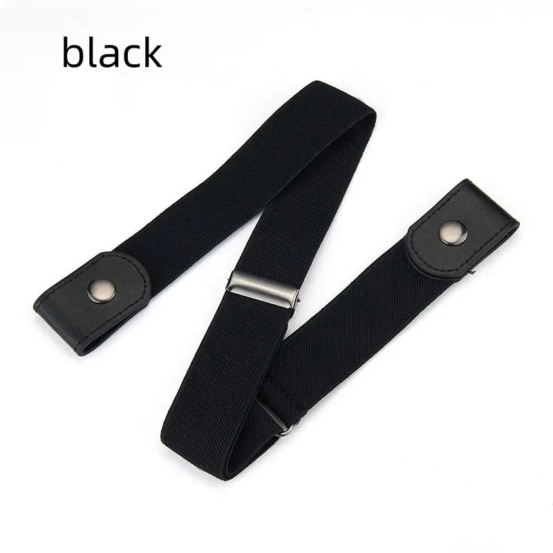 Buckle-Free Invisible Elastic Belt | Unisex Stretch Waistband