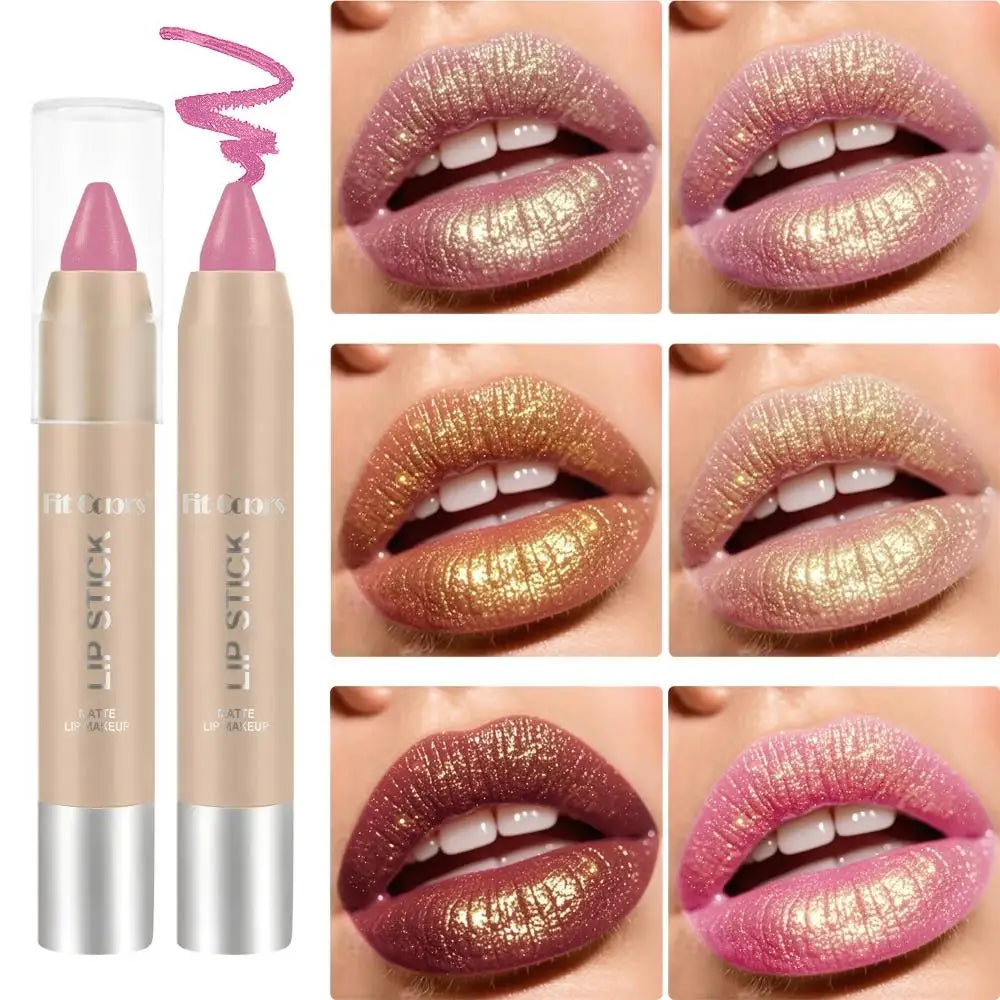 Fit Colors Metallic Pearl Lipstick – Waterproof & Volumizing