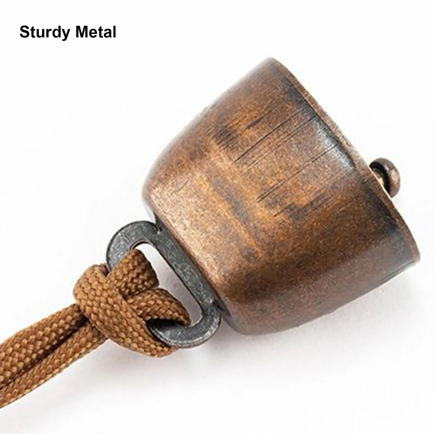 Bear Bell for Hiking & Camping – Loud Cowbell with Lanyard