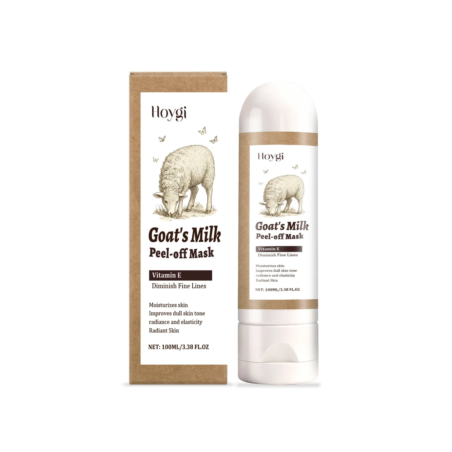 Hoygi Goat Milk Peel-Off Mask | Anti-Aging & Brightening 100ml