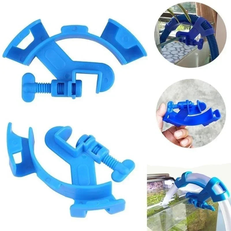 Fish Tank Water Change Fixing Frame Aquarium Pipe Link Hose Bracket