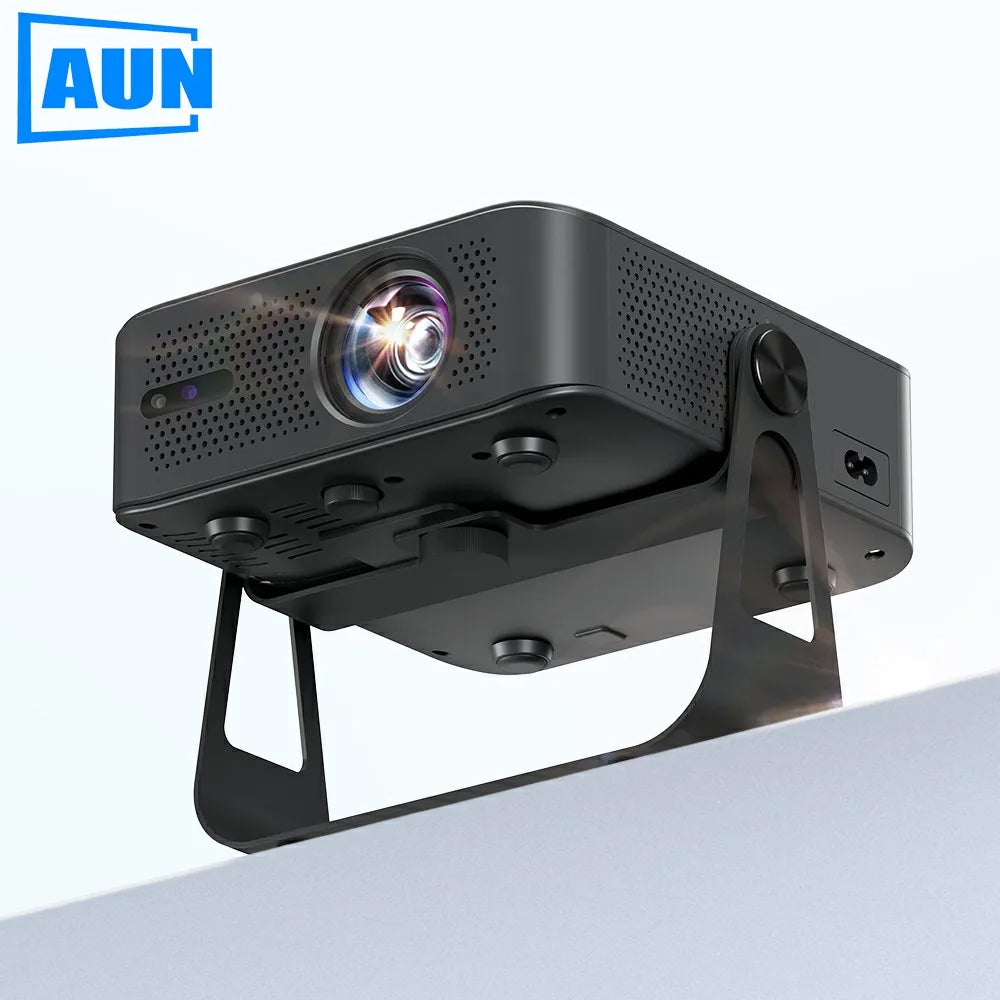 AUN A005 4K 1080P Smart Android Projector | Short Throw LCD Peaceful Pleasures Health and Wellness