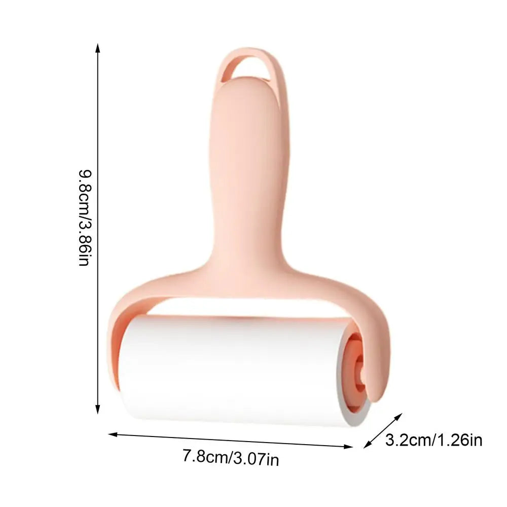 Portable Lint Roller Travel Size Dog Cat Fuzz Removal Tool With Refills Extra Sticky Lint Rollers For Pet Hair For Couch Peaceful Pleasures Health and Wellness China Mainland Pink
