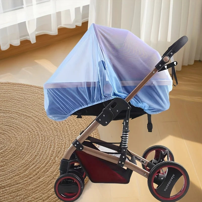 Baby Stroller Mosquito Net – Full Coverage Dense Mesh Shield