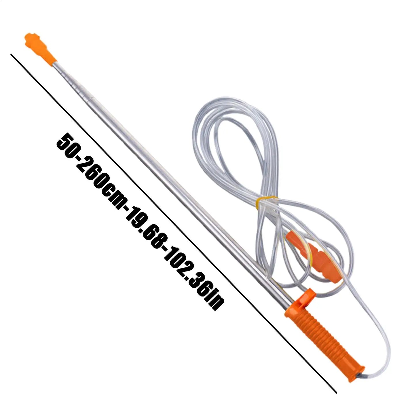 2.6m Telescopic Stainless Steel Spray Wand | Garden Sprayer Rod