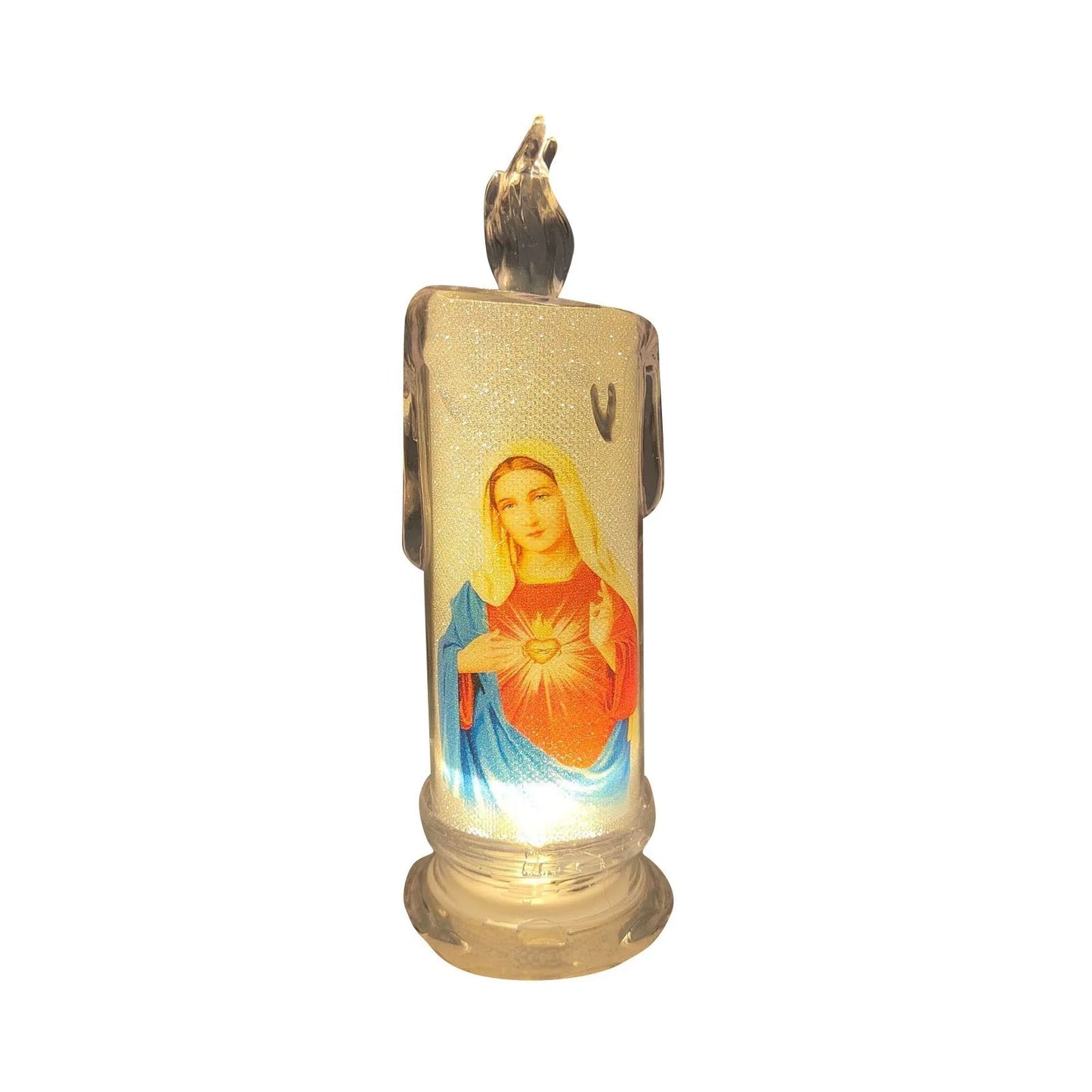 LED Flameless Devotional Prayer Candles | Religious Decor