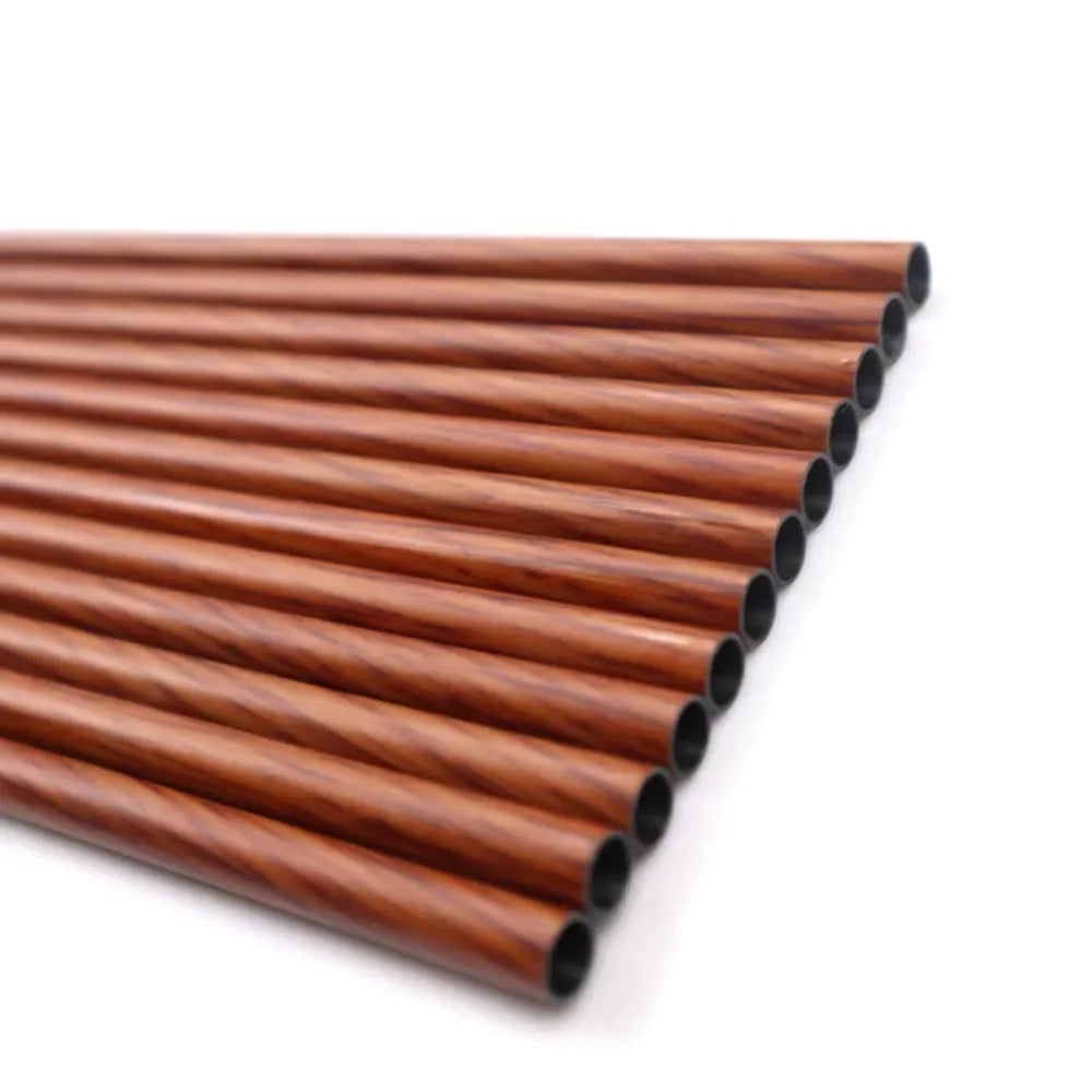ID Wood Carbon Arrow Shaft Spine 400 450 500 600 700 Wooden Skin