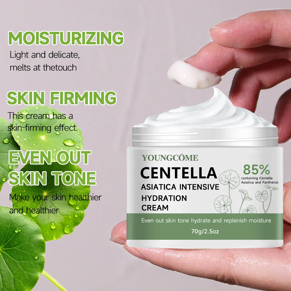 Cica & Panthenol Moisturizing Cream – Hydrating Face Lotion Moisturizing Face Cream Oasis Select
