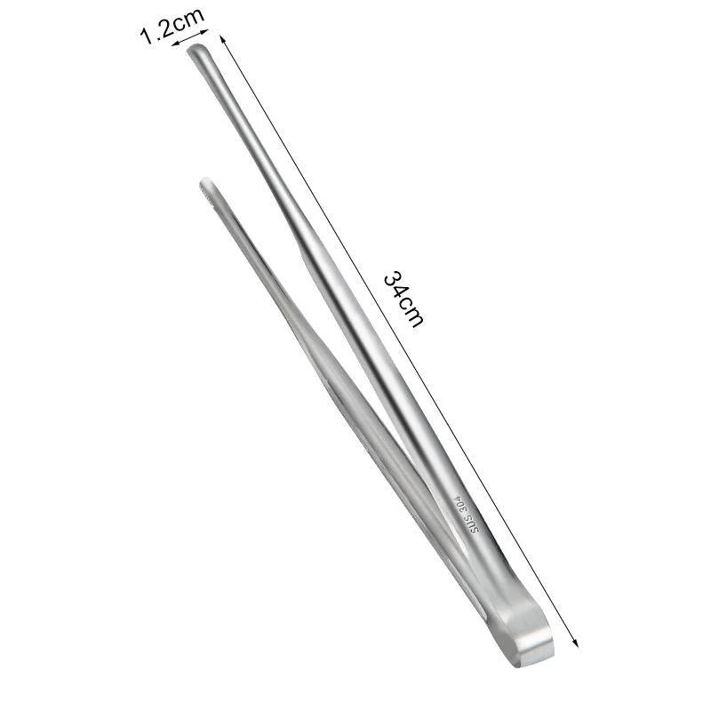 Stainless Steel BBQ & Kitchen Tongs | Reusable Food Tongs