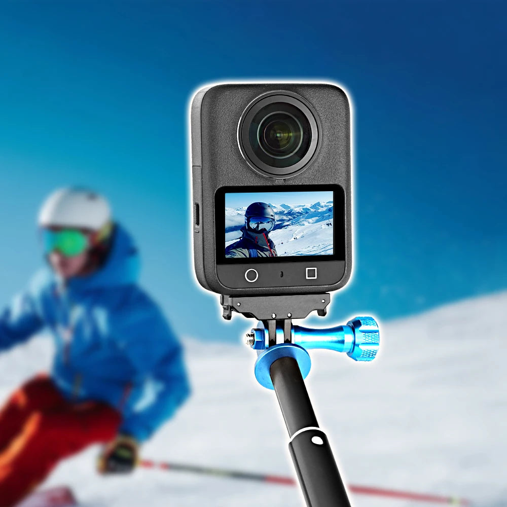 Magnetic Camera Mounting Base With 1/4 Inch Screw Hole Quick Release Foldable Extension Mount For DJI Osmo 360 Camera Peaceful Pleasures Health and Wellness