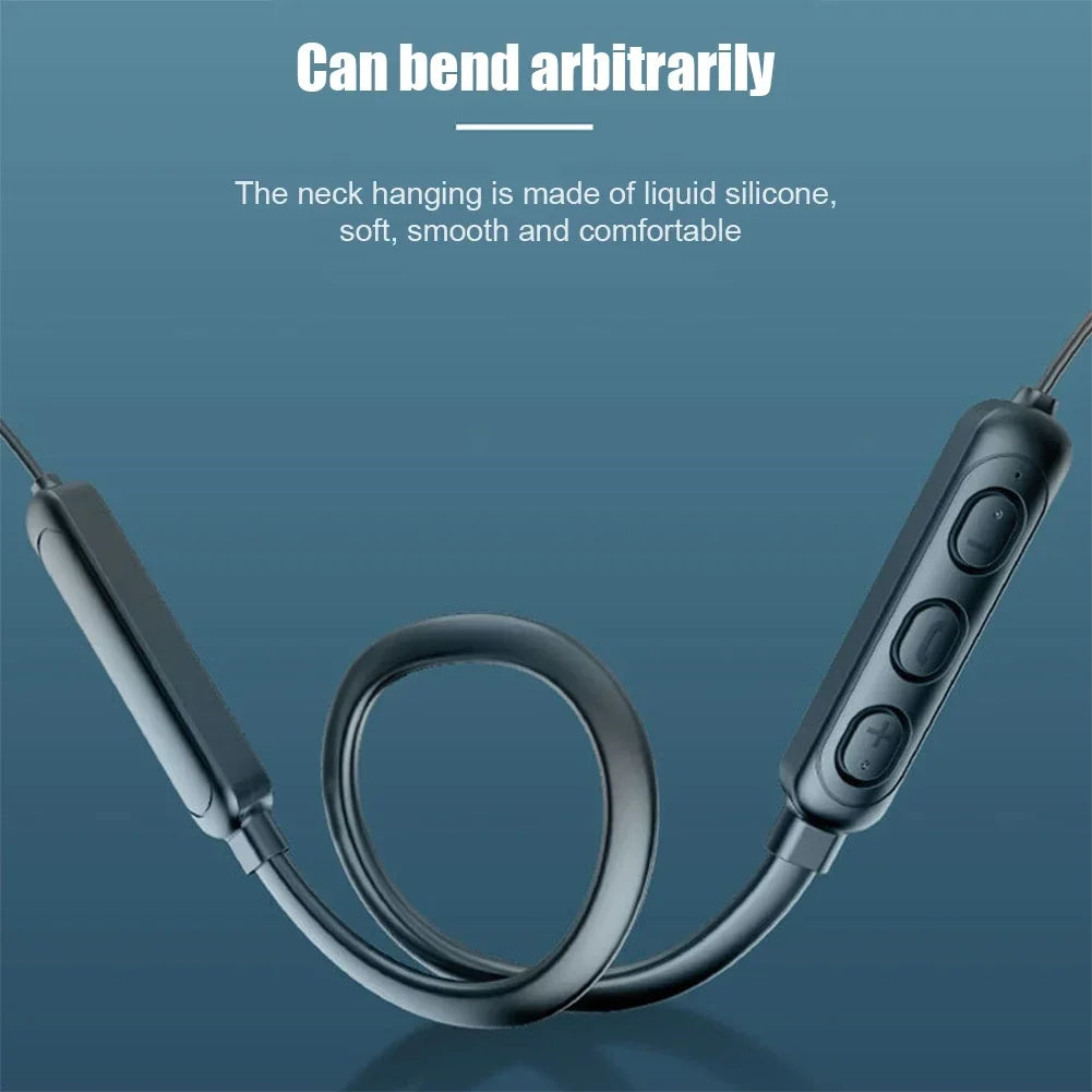 B7 Neckband Bluetooth 5.1 Earbuds – Sweatproof Wireless Headset