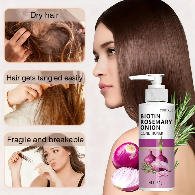 Biotin Hair Conditioner – Frizz Control, Oil Balance & Moisture