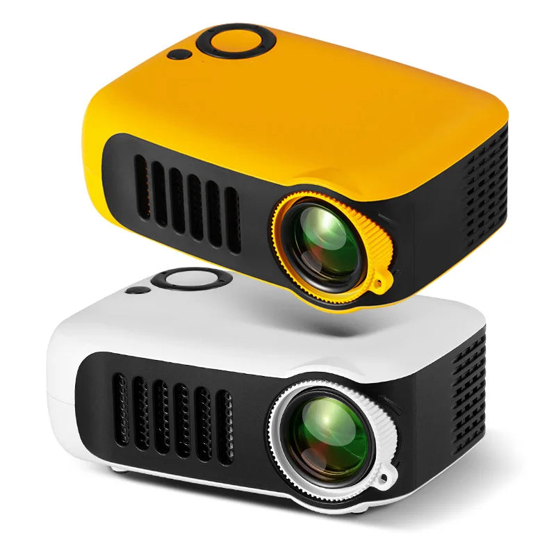 AUN A2000 Mini Portable LED Projector | 1080P 4K HDMI Peaceful Pleasures Health and Wellness