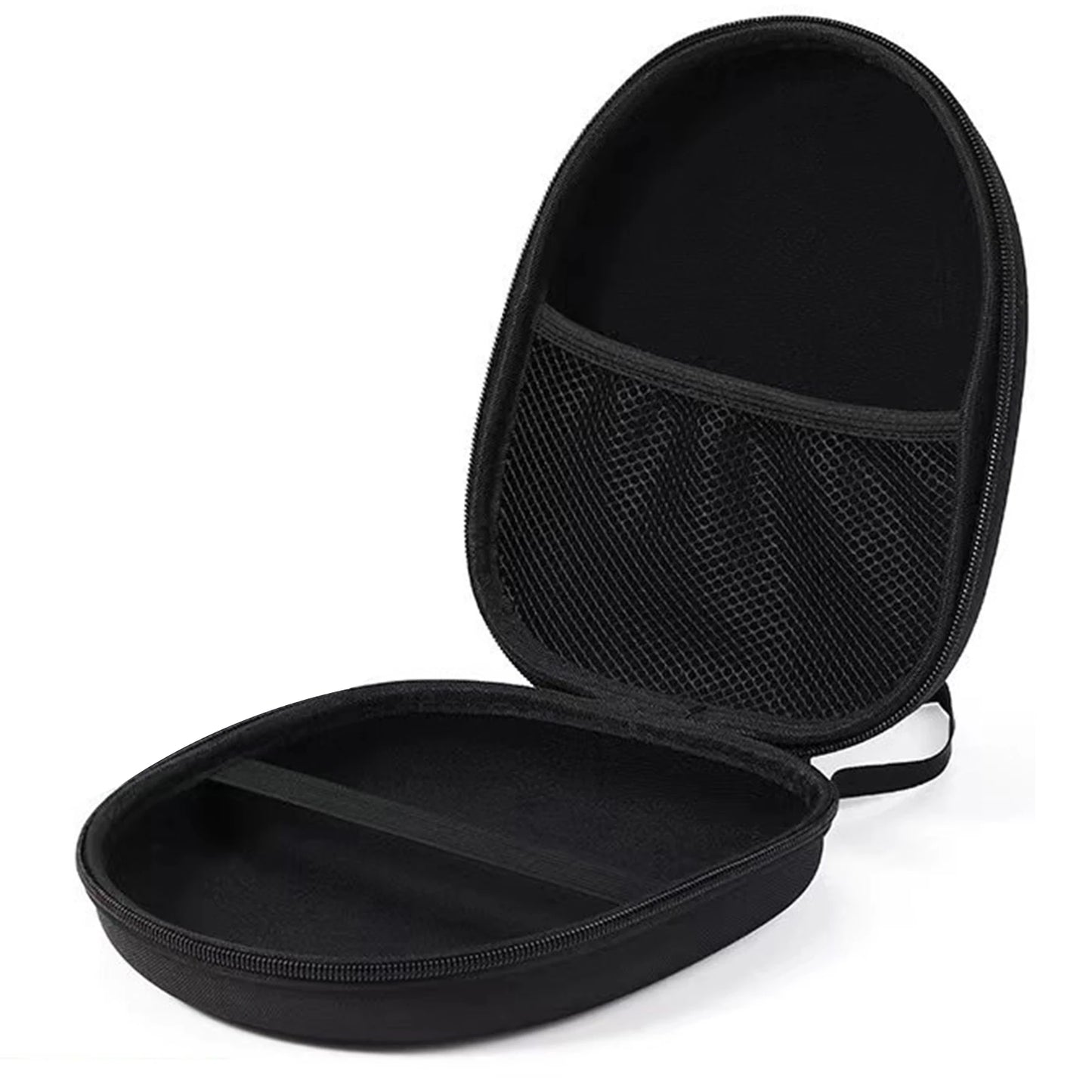 1Pcs Shockproof Headphone Storage Bag with Zipper Protective Earphone Carrying Case Holder for Carrying On and Over Ear Studio Peaceful Pleasures Health and Wellness Default