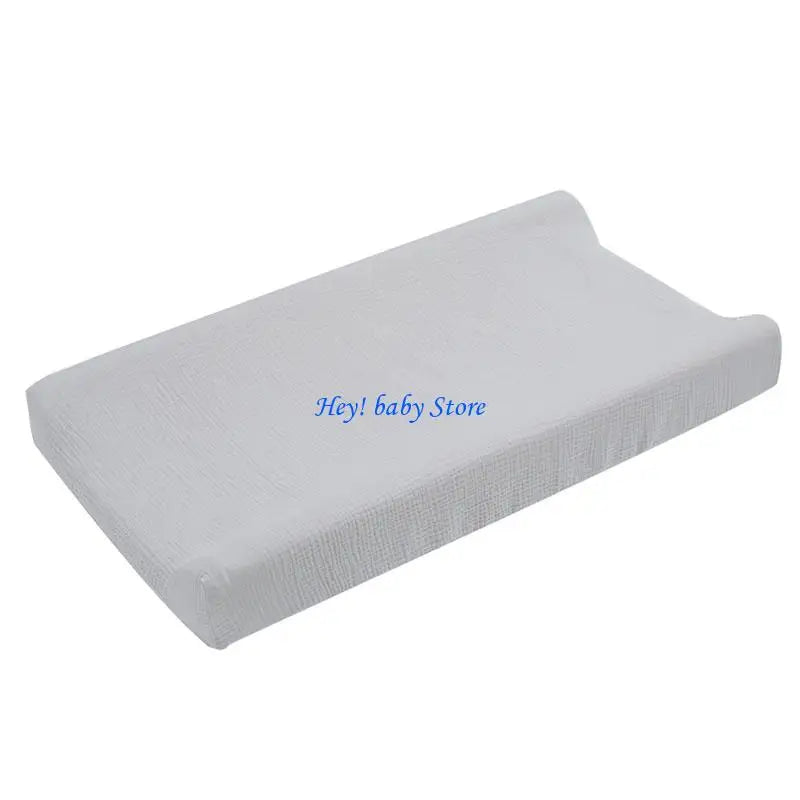 Muslin Diaper Changing Pad Cover – Soft, Breathable & Unisex