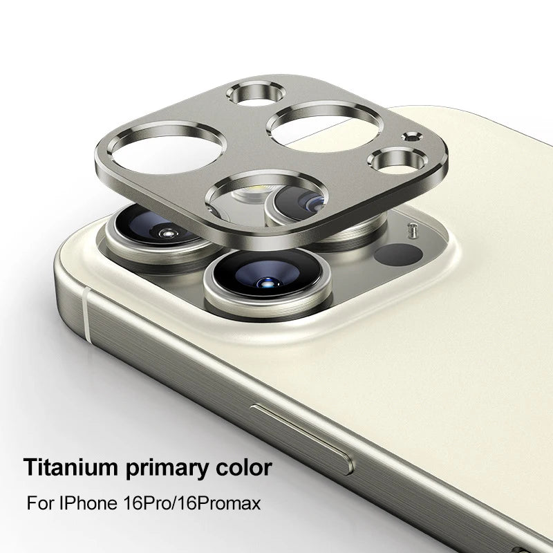 camera lens protector for iphone 16 pro camera protective film for iPhone camera circles for iphone 16 camera protection lens Peaceful Pleasures Health and Wellness Titanium primary