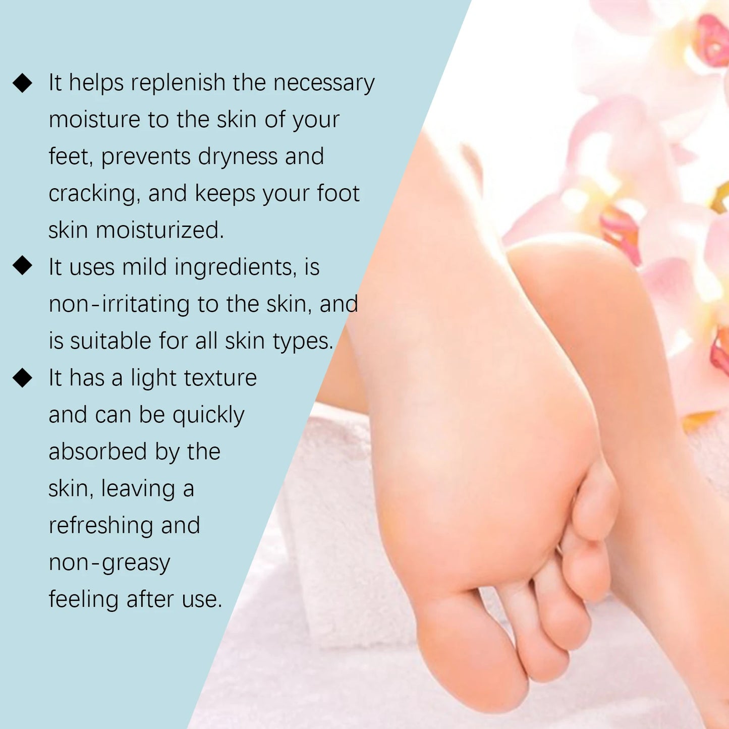 Peach Flavor Exfoliating Foot Care Stick Deep Moisturizing Dry Foot Moisturizing Care Exfoliating Fruit Peach Flavor Cream Stick Peaceful Pleasures Health and Wellness